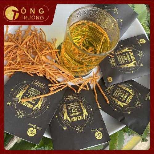 Trà Gói Đông Trùng Hạ Thảo Thượng Hạng - Golden Mushroom 247